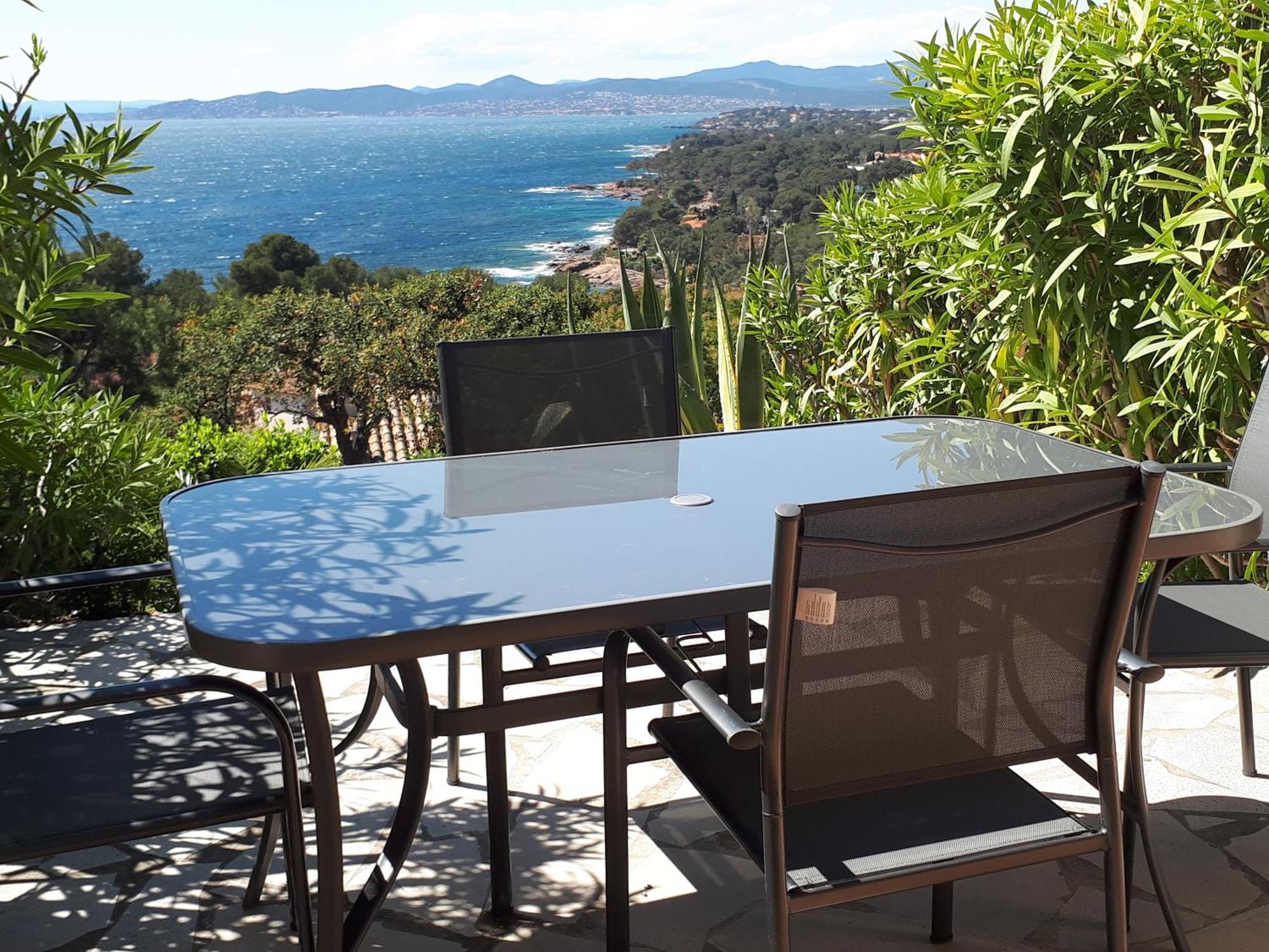 Duplex, Vue Panoramique Sur La Mediterranee, Piscine, Garage Saint-Raphaël エクステリア 写真